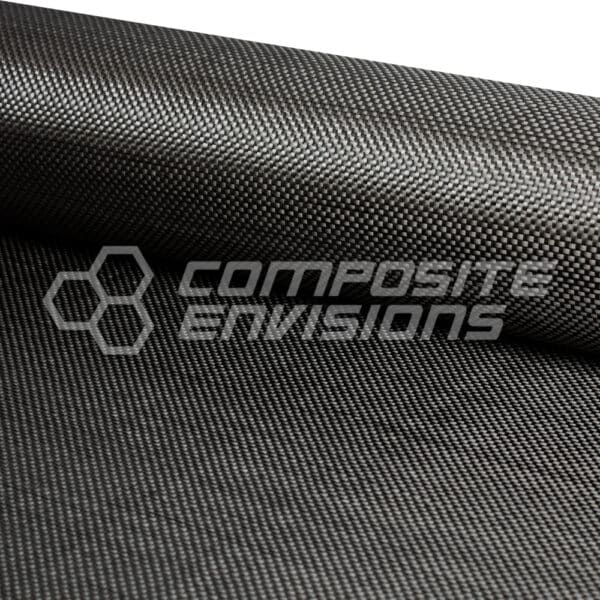 Commercial Grade Carbon Fiber Fabric Plain Weave 3k 5.7oz/193gsm - Composite  Envisions