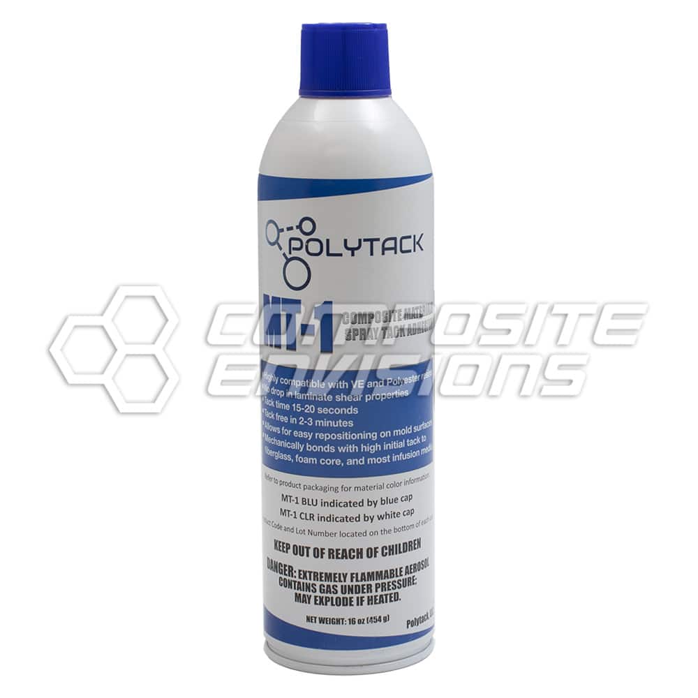 Spray glue for resin infusion 