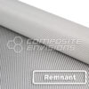 Silver Aluminized Fiberglass Fabric 2x2 Twill 50"/127cm 9.14oz/310gsm (Remnant) - 3 Yard, 2nd Quality