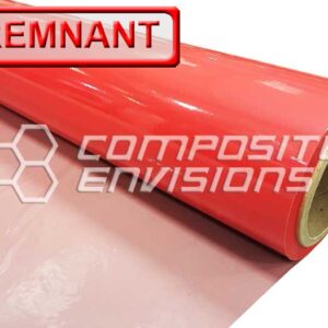 D5300 High Performance Release Film 60"/152.4cm width Red DISCOUNTED REMNANTS