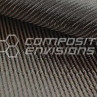 Copper Mirage Carbon Fiber Fabric 2x2 Twill 3k 50"/127cm 8.6oz/290gsm High Density