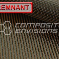 Bronze Mirage Carbon Fiber Fabric 2x2 Twill 3k 50"/127cm 8.6oz/290gsm High Density DISCOUNTED REMNANTS
