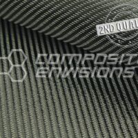 2nd Quality Silver Mirage Carbon Fiber Fabric 2x2 Twill 3k 50"/127cm 8.6oz/290gsm High Density