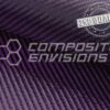 2nd Quality Purple Mirage Carbon Fiber Fabric 2x2 Twill 3k 50"/127cm 8.6oz/290gsm High Density