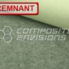 Kevlar Fabric Veil Chopped Mat 35.5"/90.17cm .26oz/8gsm DISCOUNTED REMNAANTS