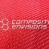 Red Dyed Fiberglass Fabric 2x2 Twill 826 yield 50"/127cm 19.17oz/650gsm