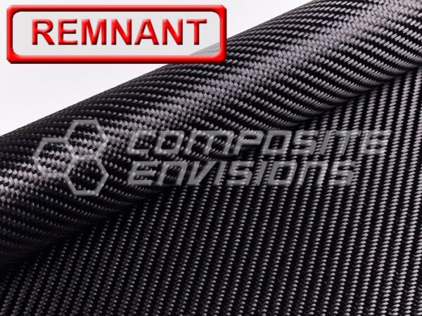 Carbon Fiber Fabric 2x2 Twill 3k 50"/127cm 6oz/203gsm Toray T300 DISCOUNTED REMNANTS