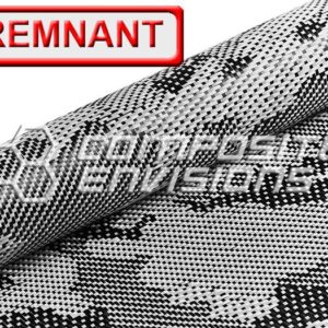 Camouflage Carbon Fiber Innegra S Hybrid 3k/940d 50"/127cm 5.34oz/181gsm DISCOUNTED REMNANTS