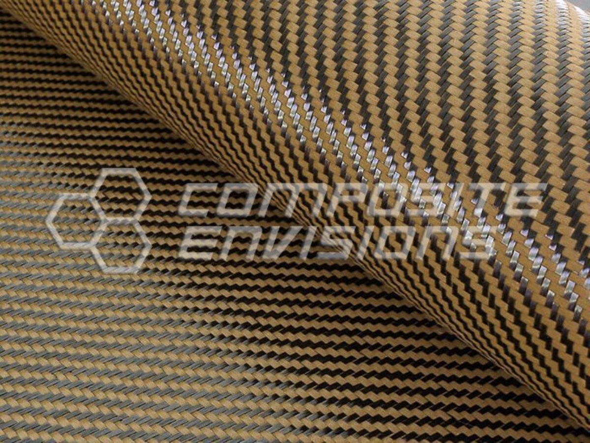 5.7 oz Carbon Fiber Fabric / Cloth:  2x2 Twill Weave 50" wide 5 yards! 