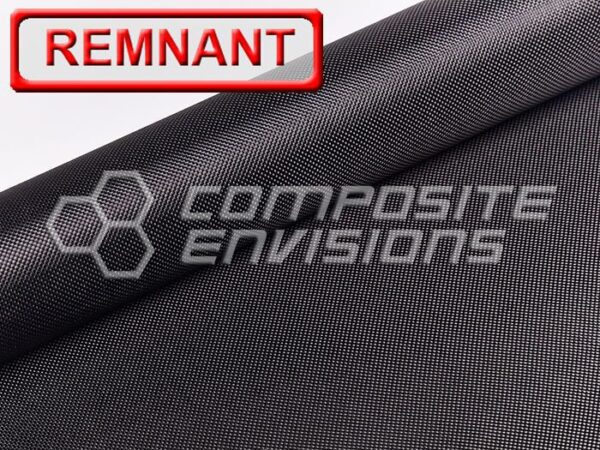 Carbon Fiber Fabric Plain Weave 1k 50"/127cm 3.7oz/125gsm Toray T300 DISCOUNTED REMNANTS