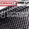 Carbon Fiber Fabric Plain Weave Spread Tow 12k 5.66oz/192gsm Hexcel Primetex 48192 With Web-Lock DISCOUNTED REMNANTS