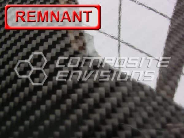 Carbon Fiber Composite Plate .037"/.94mm 2x2 Twill - EPOXY 12"x24" Remnant