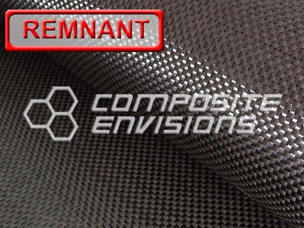 Carbon Fiber Fabric Plain Weave 3k 50"/127cm 6oz/203gsm Toray T300 DISCOUNTED REMNANTS