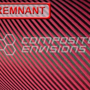 Carbon Fiber/Red Kevlar Fabric 4x4 Twill 50" 3k 7.22oz/245gsm DISCOUNTED REMNANTS