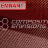 Carbon Fiber/Red Kevlar Fabric 2x2 DUAL Twill 3k 50"/127cm 6.5oz/220gsm DISCOUNTED REMNANTS