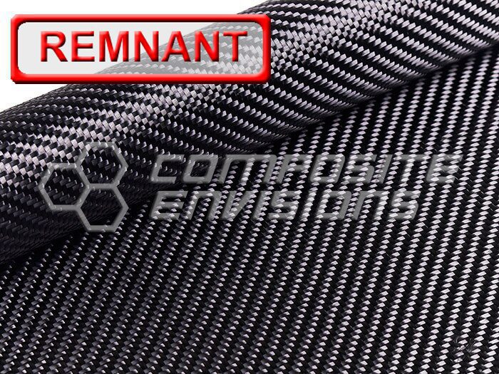 Carbon Fiber Fabric 2x2 Twill Intermediate Modulus 12k 50"/127cm 12.62oz/428gsm Toray T800SC DISCOUNTED REMNANTS