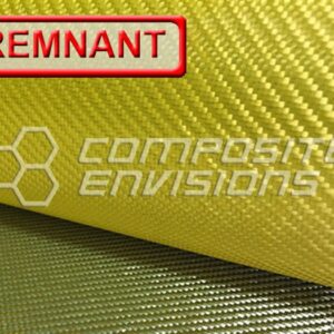 Gold Aluminized Fiberglass Fabric 2x2 Twill 50"/127cm 9.14oz/310gsm DISCOUNTED REMNANTS