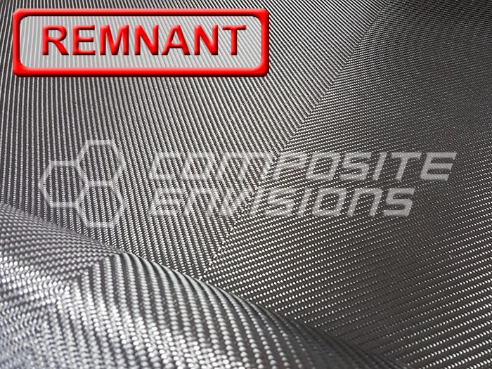 Carbon Fiber Fabric 2x2 V-Twill 3k 6oz/203gsm DISCOUNTED REMNANTS