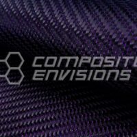 Purple Reflections Carbon Fiber Fabric 2x2 Twill 3k 50"/127cm 5.9oz/200gsm