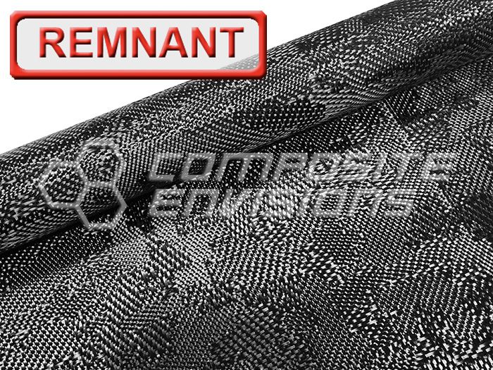 Digital Camouflage Carbon Fiber 3k 50"/127cm 6.5oz/220gsm Toray T300 DISCOUNTED REMNANTS