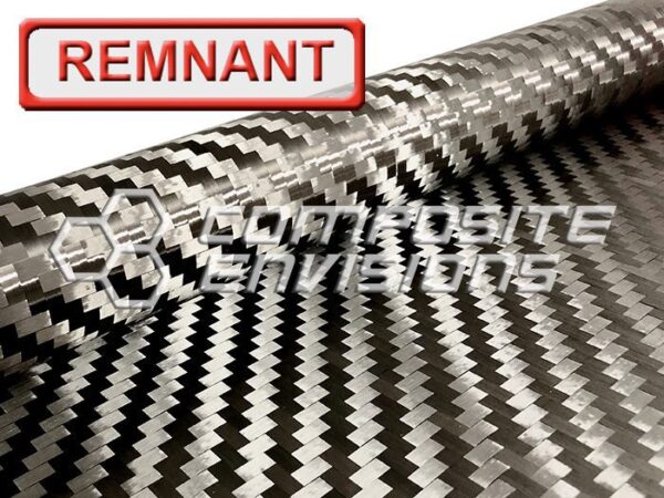 Carbon Fiber Fabric 2x2 Twill Spread Tow 5mm Tow Width 40"/101.6cm 1.98oz/67gsm HTS40 DISCOUNTED REMNANTS