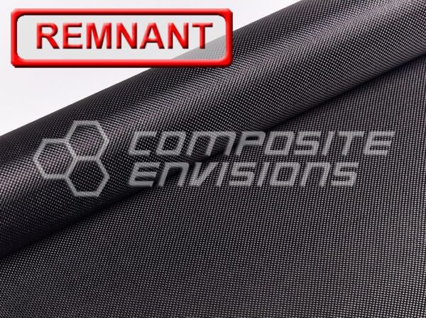 Carbon Fiber Fabric Plain Weave 1k 50"/127cm 3.7oz/125gsm TOHO HTA40 Fiber DISCOUNTED REMNANTS