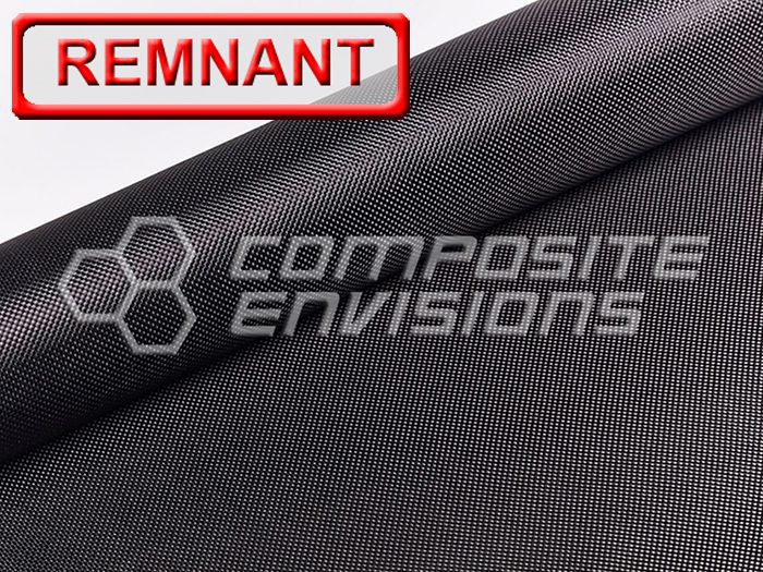 Carbon Fiber Fabric Plain Weave 1k 50"/127cm 2.7oz/93gsm Toray T300 DISCOUNTED REMNANTS