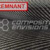 Commercial Grade Carbon Fiber Fabric 2x2 Twill 3k 6oz/203gsm 50" with Tracers DISCOUNTED REMNANTS