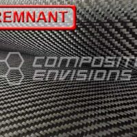 Commercial Grade Carbon Fiber Fabric 2x2 Twill 3k 6oz/203gsm 50" with Tracers DISCOUNTED REMNANTS