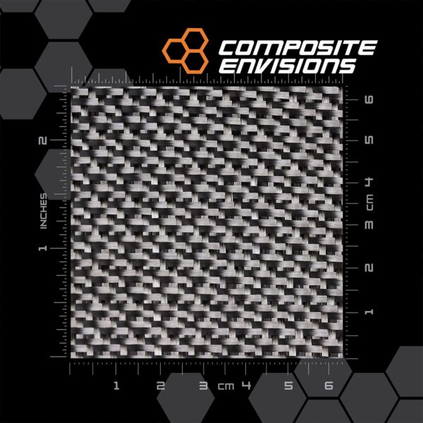 Carbon Fiber Fabric 4 Harness Satin 3k 50"/127cm 5.5oz/186gsm Toray T300