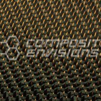 Copper Reflections Carbon Fiber Fabric 2x2 Twill 3k 50"/127cm 5.9oz/200gsm