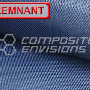 Carbon Fiber/Blue Kevlar Fabric Plain Weave 3k 50"/127cm 5.5oz/186gsm DISCOUNTED REMNANTS