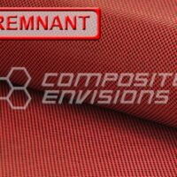 Carbon Fiber/Red Kevlar Fabric Plain Weave 3k 50"/127cm 5.5oz/186gsm DISCOUNTED REMNANTS