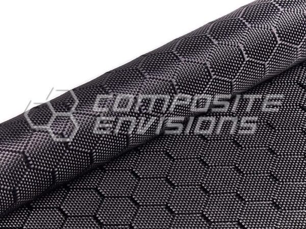 Carbon Fiber Fabric Honeycomb 3k 50"/127cm 7.2oz/244gsm Toray T300