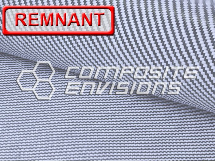 Carbon Fiber/Spectra 1000 Fabric 2x2 Twill 3k 50"/127cm 6oz/203gsm DISCOUNTED REMNANTS
