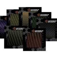 Reflections 2x2 Twill Carbon Fiber Fabric Samples