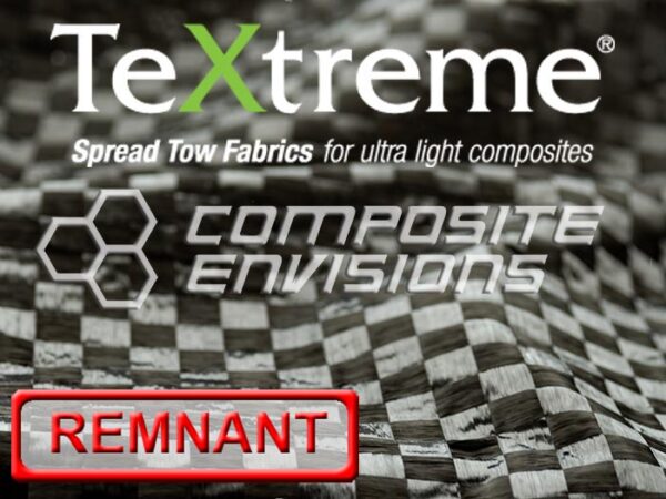 TeXtreme XT3004 HS Spread Tow Carbon Fiber +45/-45 12k 39.37"/100cm 2.36oz/80gsm DISCOUNTED REMNANTS