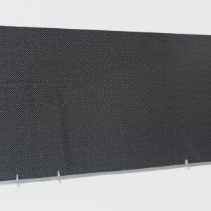 Silver Aluminized Fiberglass Panel Sheet .067"/1.7mm 2x2 Twill EPOXY-12" x 48" 