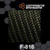 Silver Reflections® Carbon Fiber Fabric 2x2 Twill 3k 5.9oz/200gsm-Sample (4"x4")