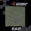 Carvlar Carbon Fiber/Black Kevlar Fabric 2x2 Twill 3k 5.5oz/186gsm-Sample (4"x4")