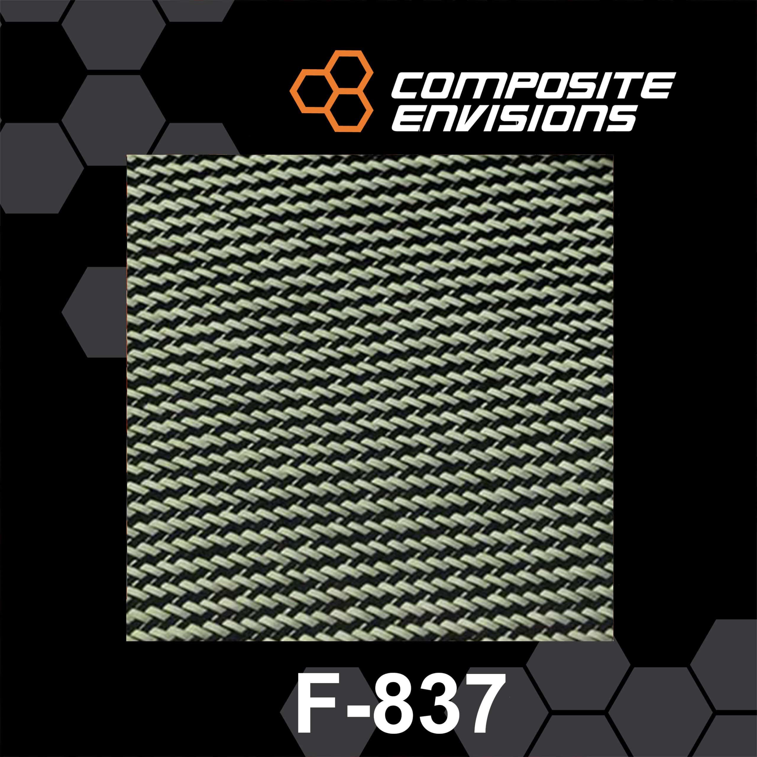 Carbon Fiber/Aramid Hybrid Fabric Honeycomb 3k 50″/127cm 6.49oz