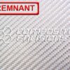 Silver Aluminized Fiberglass Composite Plate 0.167"/4.2mm 2x2 Twill - EPOXY 12"x24" Remnant
