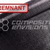 Carbon Fiber Fabric Plain Weave Spread Tow 40"/101.6cm 1.86oz/63gsm HTS40  (Remnant) - 3 Yard, 1st Quality
