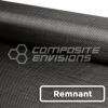 Commercial Grade Carbon Fiber Fabric Plain Weave 3k 5.7oz/193gsm (Remnant) - 2.5 Yard, 1st Quality, 60"/152.4cm