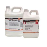 THICK - 2:1 Two Part Epoxy Resin System - Kit Size 1.5 Gallons