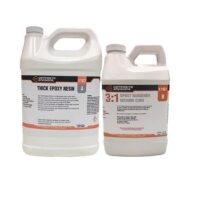 THICK - 3:1 Two Part Thick Epoxy Resin System - Kit Size 1.33 Gallons