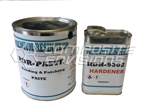 Epoxy Bonding and Patching Paste w/ RDH-9302 Hardener- High Temp - Kit Size 1.15 Gallon