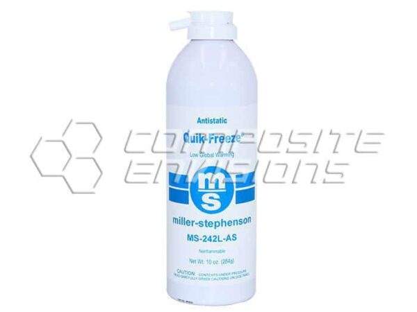 Miller-Stephenson MS 242 Quik-Freeze Antistatic Spray - 14 oz Aerosol Can