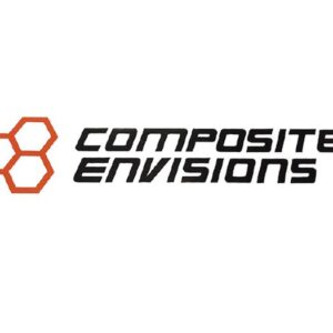 Composite Envisions Sticker Orange/Black