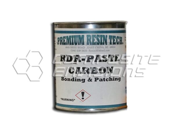 RDR-PASTE-CARBON - Carbon Fiber Filled Epoxy Bonding and Patching Paste